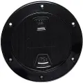 Beckson Marine Glatt Skruplukkert Dekkplate 4 Tommer