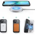 TechProtection iPhone 12/12 Pro Tech-Protect Magmat Deksel - MagSafe-kompatibel - Matt Svart