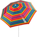 Aktive Sun&confort Ø Vindtett Uv50 Strandparasoll Med Justerbar Stang 220cm