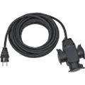 Brennenstuhl 1167810301 Ip44 Forlengelseskontakt 10 M