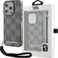 Karl Lagerfeld Klhcp15lhkdpnsk Iphone 15 Pro 6.1 Iml Mono Kl Pattern&cord Telefondeksel