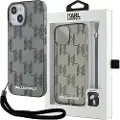 Karl Lagerfeld Klhcp15shkdpnsk Iphone 151413 6.1 Iml Mono Kl Pattern&cord Telefondeksel