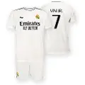Real Madrid 24/25 Vinicius Hjem Juniorsett