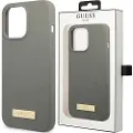 GUESS Guhmp13ssplg Iphone 13 Mini 5.4 Silicone Plate Telefondeksel