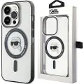 Karl Lagerfeld Klhmp15xhkhnotk Iphone 15 Pro Max 6.7 Iml Karl`s Head Telefondeksel