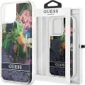 GUESS Guhcp14mlflsb Iphone 14 Plus15 Plus 6.7 Niebieski Flower Liquid Telefondeksel
