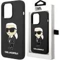 Karl Lagerfeld Klhcp14msnikbck Iphone 14 Plus15 Plus 6.7 Silicone Ikonik Telefondeksel