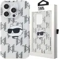 Karl Lagerfeld Klhcp15lhklpcht Iphone 15 Pro 6.1 Iml Choupette Head&monogram Telefondeksel