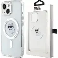 Karl Lagerfeld iPhone 15 - gjennomsiktig Karl Lagerfeld IML Choupette MagSafe-deksel