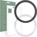 Tech-Protect MagMat MagSafe MagSafe Universell Magnetring - 2-pakning - svart og sølv