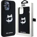 Karl Lagerfeld Klhmp15lschpplk Iphone 15 Pro 6.1 Silicone Choupette Head Telefondeksel