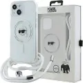 Karl Lagerfeld Klhmp15shckhnt Iphone 151413 6.1 Crossbody Iml Karl Head Telefondeksel