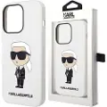 Karl Lagerfeld Klhcp14lsnikbch Iphone 14 Pro 6.1 Silicone Ikonik Telefondeksel