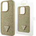 GUESS Guhcp14mhdgtpd Iphone 14 Plus15 Plus 6.7 Rhinestone Triangle Telefondeksel