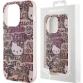 Hello Kitty HKHCP15XHDGPTP iPhone 15 Pro Max 6.7 pink hardcase IML Tags Graffiti