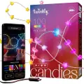 Twinkly Candies - 100 Star-shaped RGB LEDs Clear Wire USB-C
