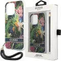 GUESS Guhcp13xhflsb Iphone 13 Pro Max 6.7 Flower Strap Telefondeksel