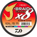 Daiwa J-braid Grand X8 Flettet Fiskesnøre 150 M