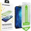 Wozinsky 9H herdet glass med monteringsramme Wozinsky Premium Glass for iPhone 15 - sort