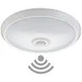 EDM Påfør Overflate Led Med Sensor Og Nødlys 6400k 16w 1100 Lumens