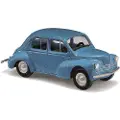Busch 89111 H0 Personbil model Renault 4 CV blå