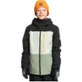 Quiksilver Side Hit Kids Jakke grønn