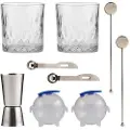Ravenhead Whiskey cocktail set 10 dele
