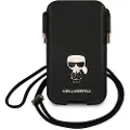 Karl Lagerfeld Handbag Klhcp12mophkmk 6.1 Saffiano Ikonik Karl`s Telefondeksel