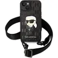Karl Lagerfeld Klhcp14mstkmk Iphone 14 Plus15 Plus 6.7 Monogram Ikonik Patch Telefondeksel