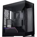 Phanteks NV series NV5 MKII - Mid tower - utvidet ATX (E-ATX) - sidepanel med vindu (herdet glass) - ingen strømforsyning (ATX) - atlasksort - USB/lyd