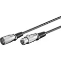 Goobay XLR 3pins Cable - Black - 6m