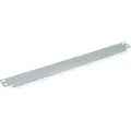 Value 26.99.0295, Blindpanel, Grå, 1U, 48,3 cm (19)
