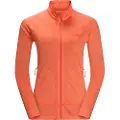 Jack Wolfskin Kammweg Fleecejakke Med Full Glidelås