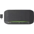 Poly Sync 10 - Høyttalende håndfri telefon - kablet - USB-A, USB-C - svart - Zoom Certified