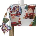 Muare Flekkfri Julenisse 300x140 Cm