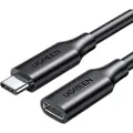 UGREEN US353 USB-C-forlengelseskabel - 1m, 10Gbps - svart