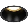 QAZQA Moderne innfelt spotlight sort AR70 IP44 - Dept