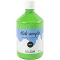 Creativ Company Akrylmaling A-Color 02 - mat, lysegrøn, 500 ml