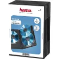 Hama 51272, DVD-etui, 3 disker, sort, polypropylen (PP), 120 mm, 135 mm
