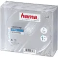 Hama - CD-lomme - kapasitet: 1 CD - gjennomsiktig (en pakke 5)