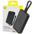 Baseus Powerbank Baseus Magnetic Mini 10000mAh, Lightning 20W MagSafe (svart)