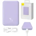 Baseus Powerbank Baseus Magnetic Mini 10000mAh, USB-C 20W MagSafe (lilla)