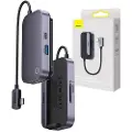 Baseus PadJoy 6, USB Type-C, 3.5mm, HDMI, USB Type-C, MicroSD (TransFlash), SD, 500 Mbit/s, 60 Hz, 3840 x 2160 piksler
