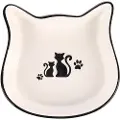 Flamingo keramikkskål katt Nona - 250 ml, Ø 13 cm
