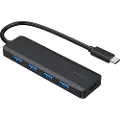 Gembird USB-hub USB-C til 4 USB-innganger med ultrahurtig dataoverføring