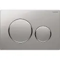 Geberit Sigma 20 betjeningsplade i mat krom/krom