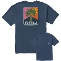 Vissla Tropical Thrills Premium Organic T-skjorte blå
