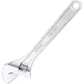 Deli Tools EDL012A justerbar skiftenøkkel, 12 (sølv)