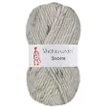 Viking Garn Snorre 100 g Lys Grå Tweed 201
