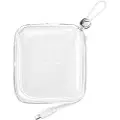 JOYROOM JR-L005 Jelly 10000mAh Powerbank Lightning (white) Nødlader - Hvit - 10000 mAh